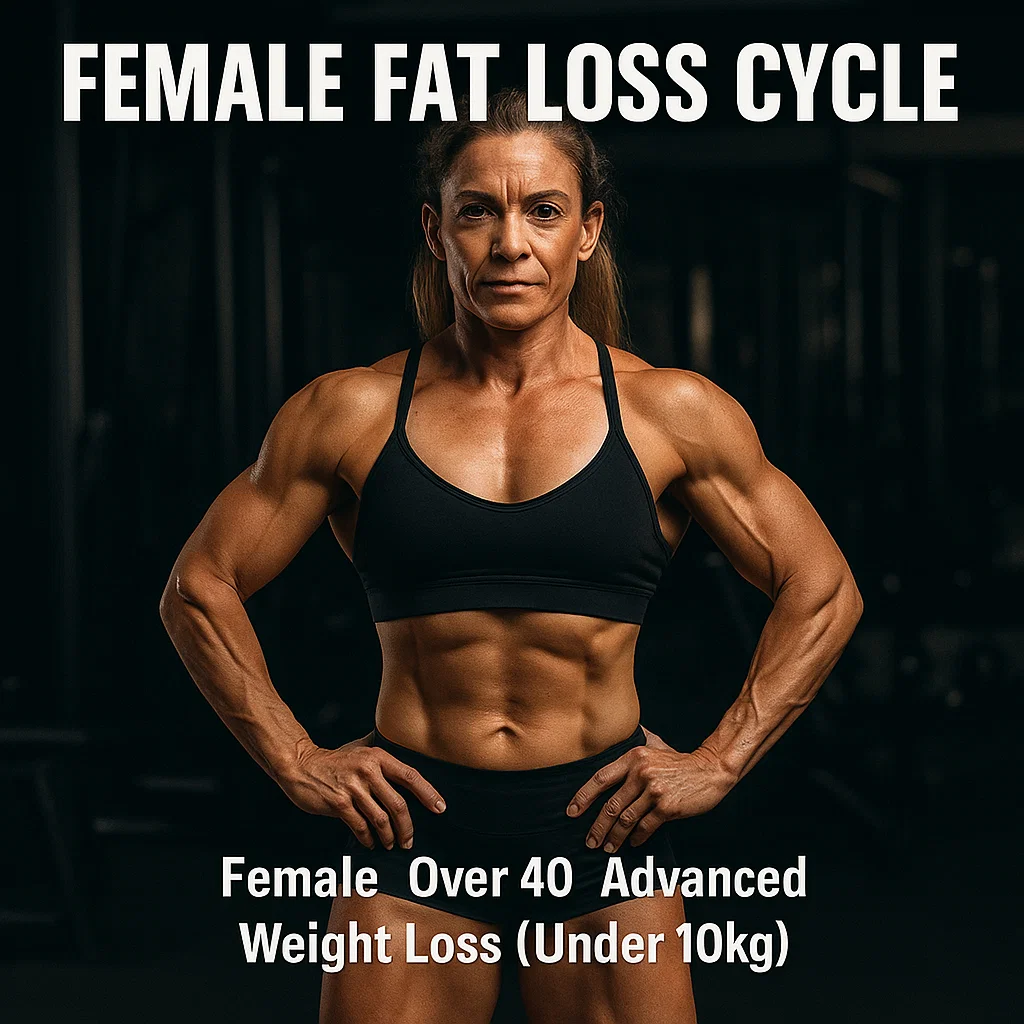 Ciclo di perdita di grasso femminile