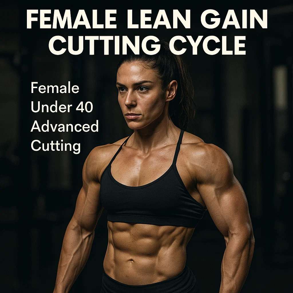 Ciclo di taglio per l’aumento di massa magra femminile