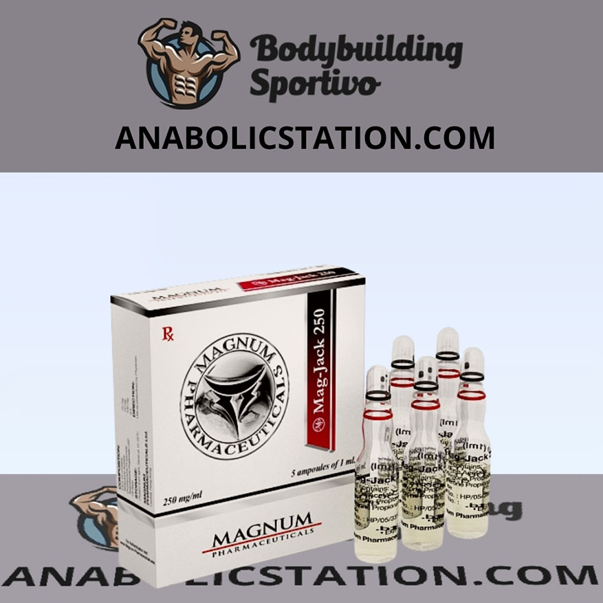 Magnum Mag-Jack 250 Trenbolone Acetato, Drostanolone Propionato, Testosterone Propionato