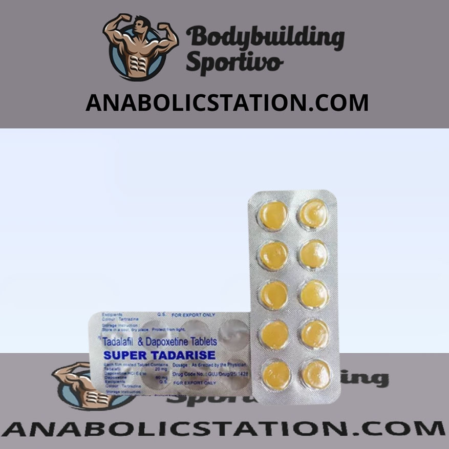 Super Tadarise 60mg (Tadalafil e Dapoxetina)