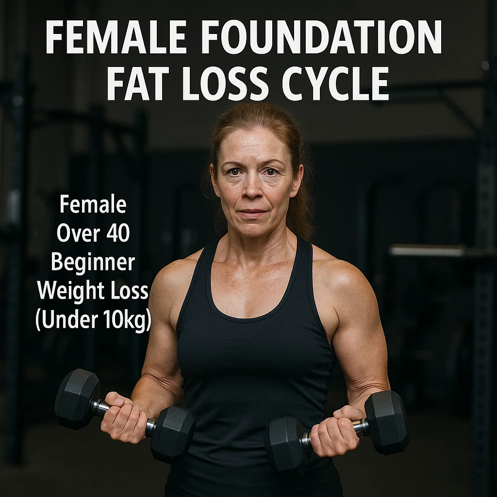 Ciclo di perdita di grasso di Female Foundation