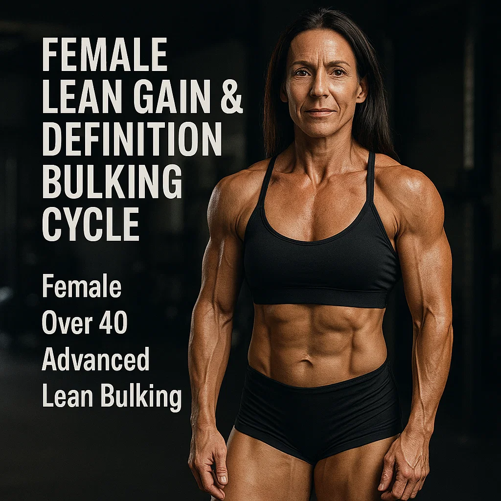 Ciclo di massa per aumento e definizione della massa magra femminile