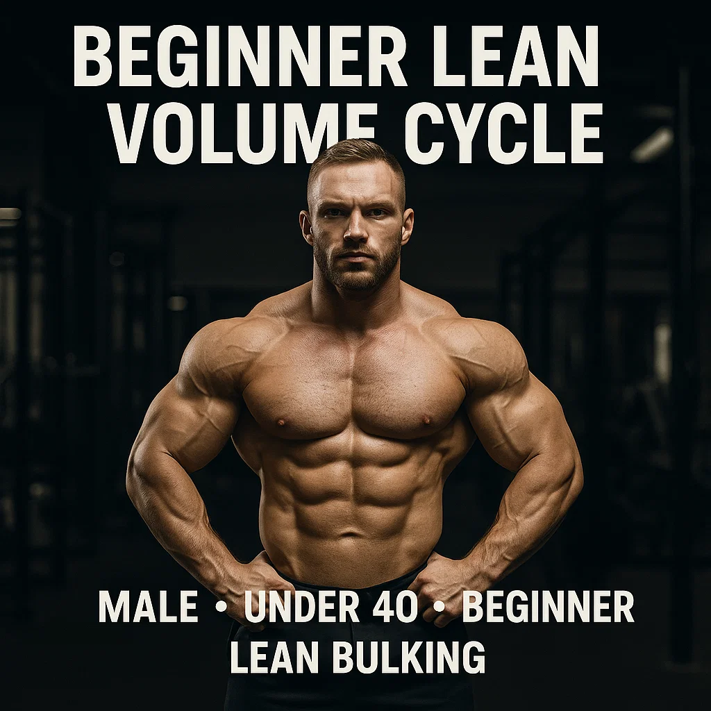 Ciclo di volume magro per principianti