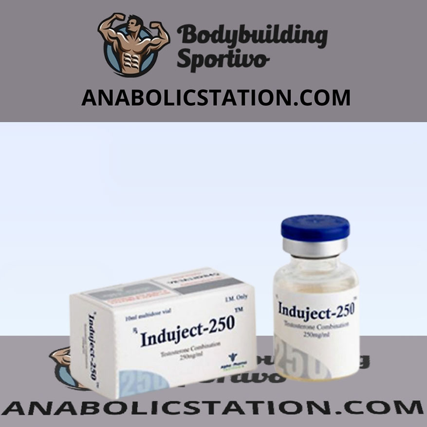 Induject-250 (fiala) Testosterone Mix