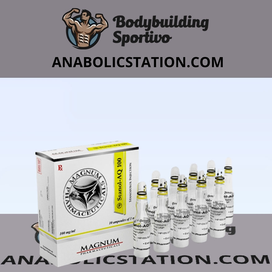 Magnum Stanol-AQ 100 Stanozololo Iniettabile